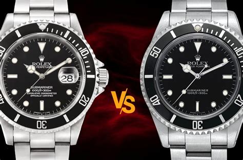 rolex date or no date sub
